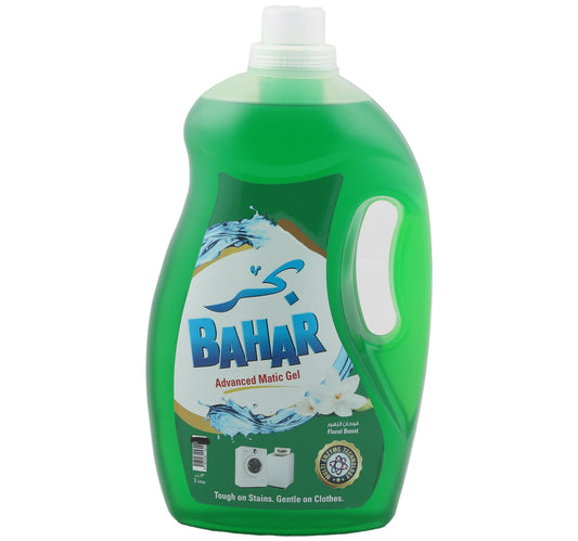 Bahar Liquid Detergent Advanced Matic Gel Floral Value Pack 3 Litres