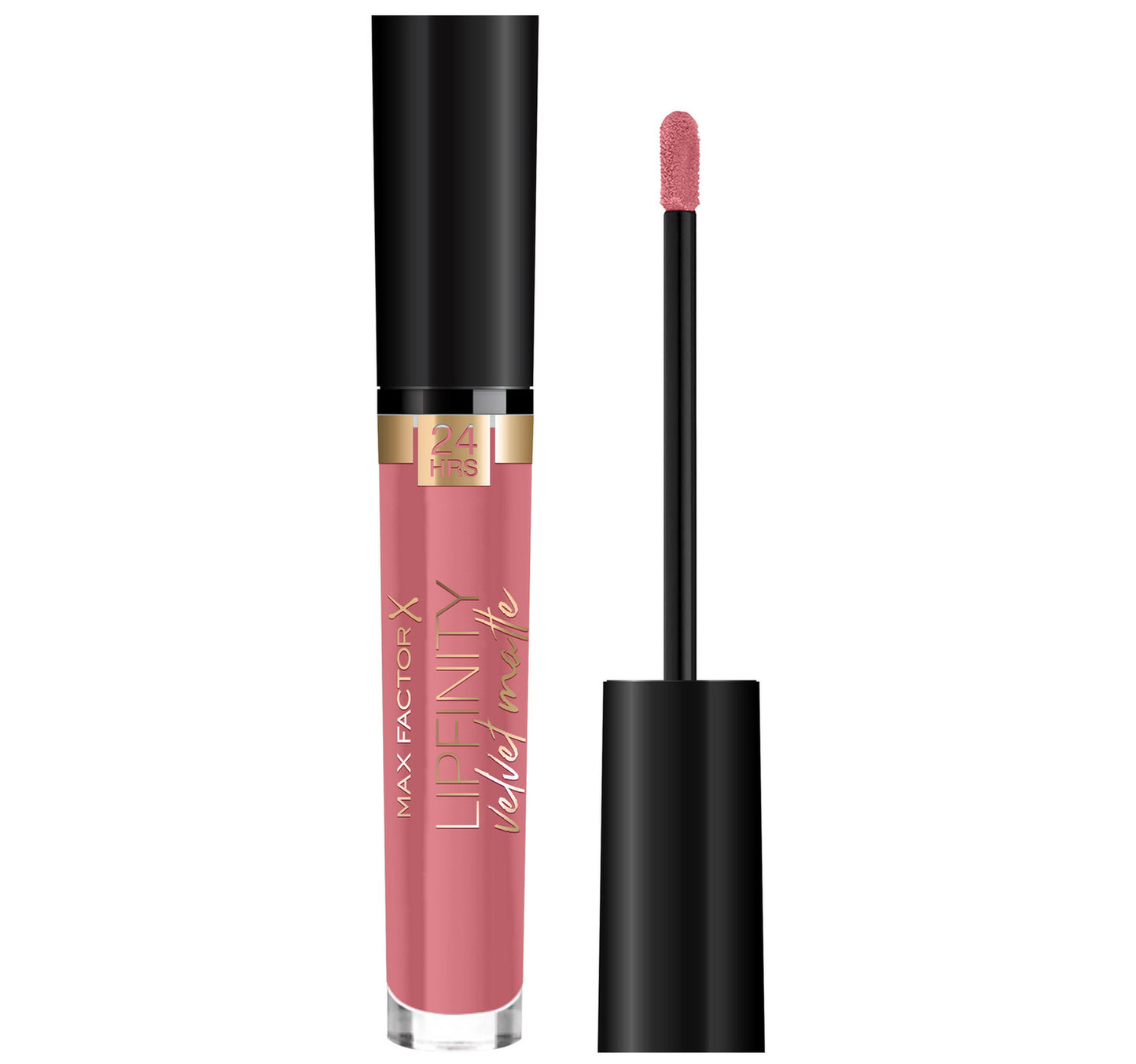 Max Factor Lipfinity Velvet Matte Liquid Lipstick, 020 Coco Creme, 3.5 ml