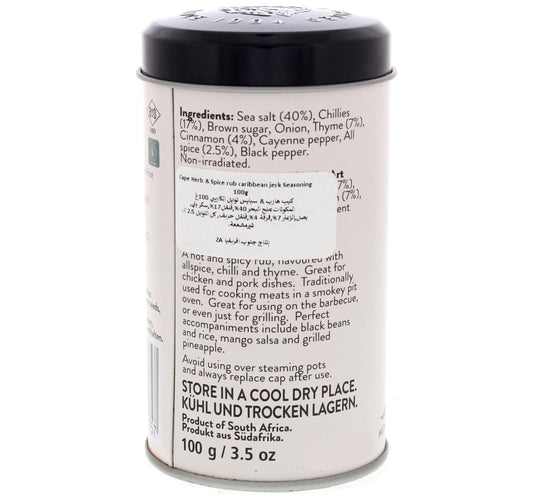 Cape Herb & Spice Rub Caribbean Jerk Seasoning 100 g