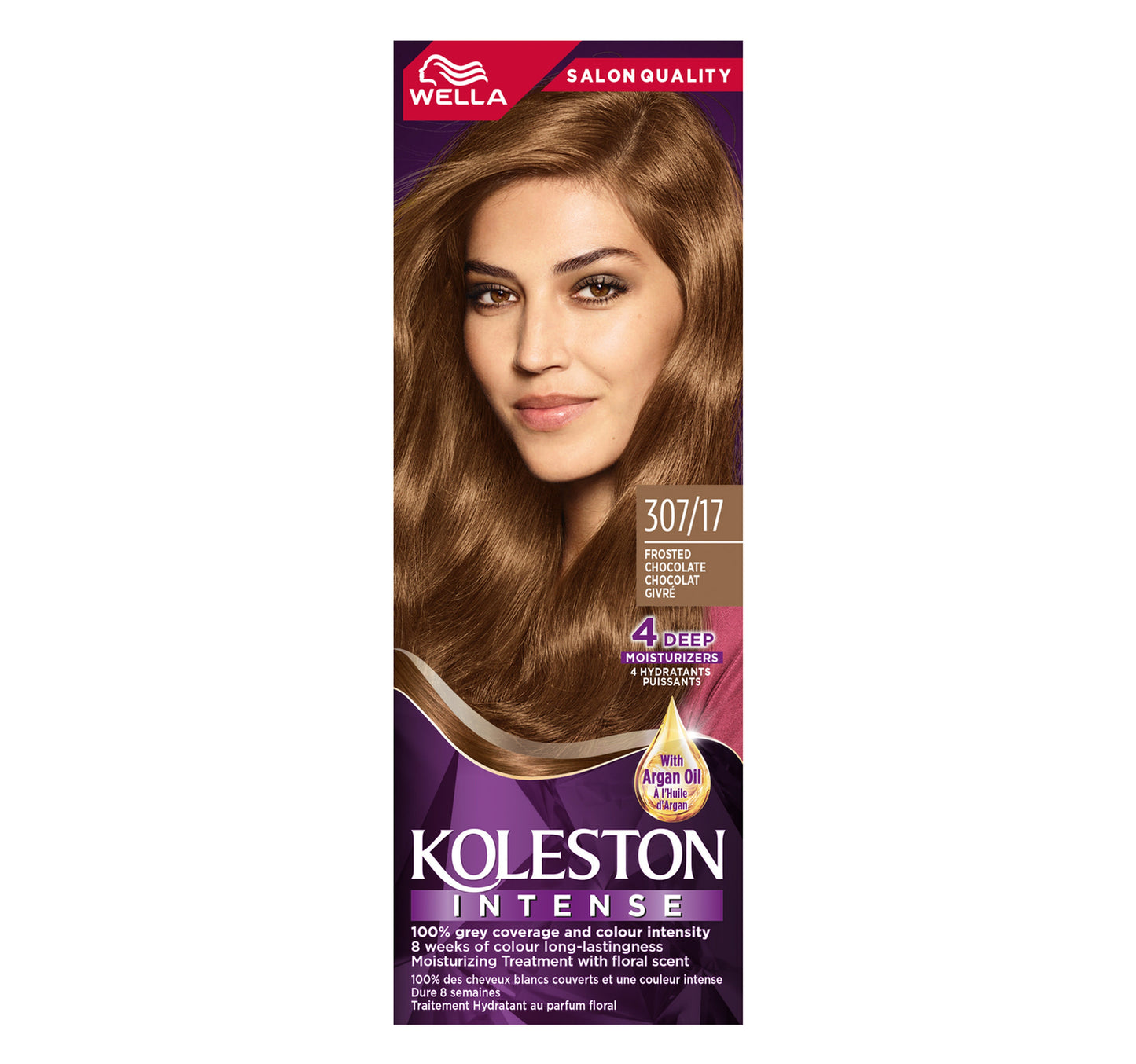 Koleston Intense 307/17 Frosted Chocolate Hair Color Kit 1 pkt