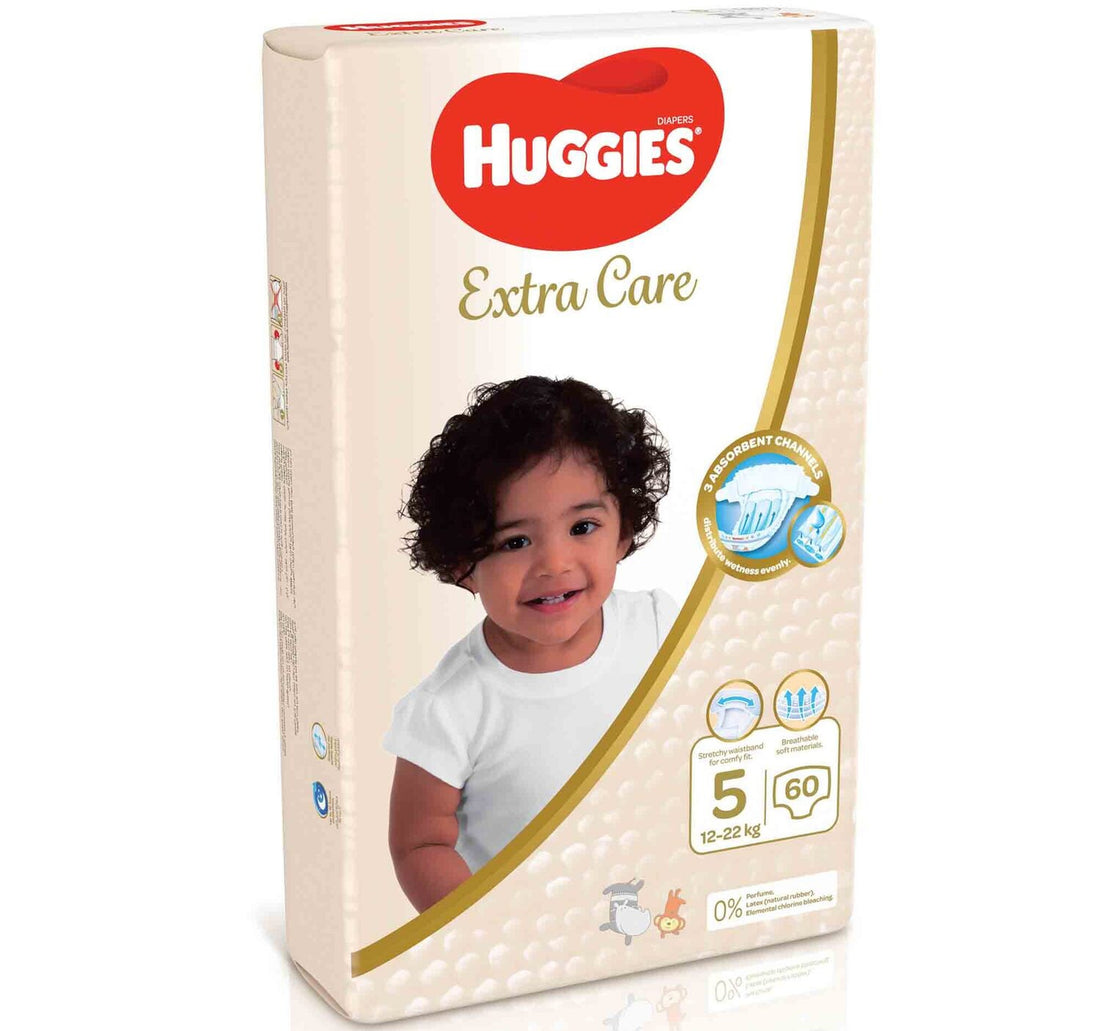 Huggies Extra Care Size 5 12 -22 kg Jumbo Pack 60pcs