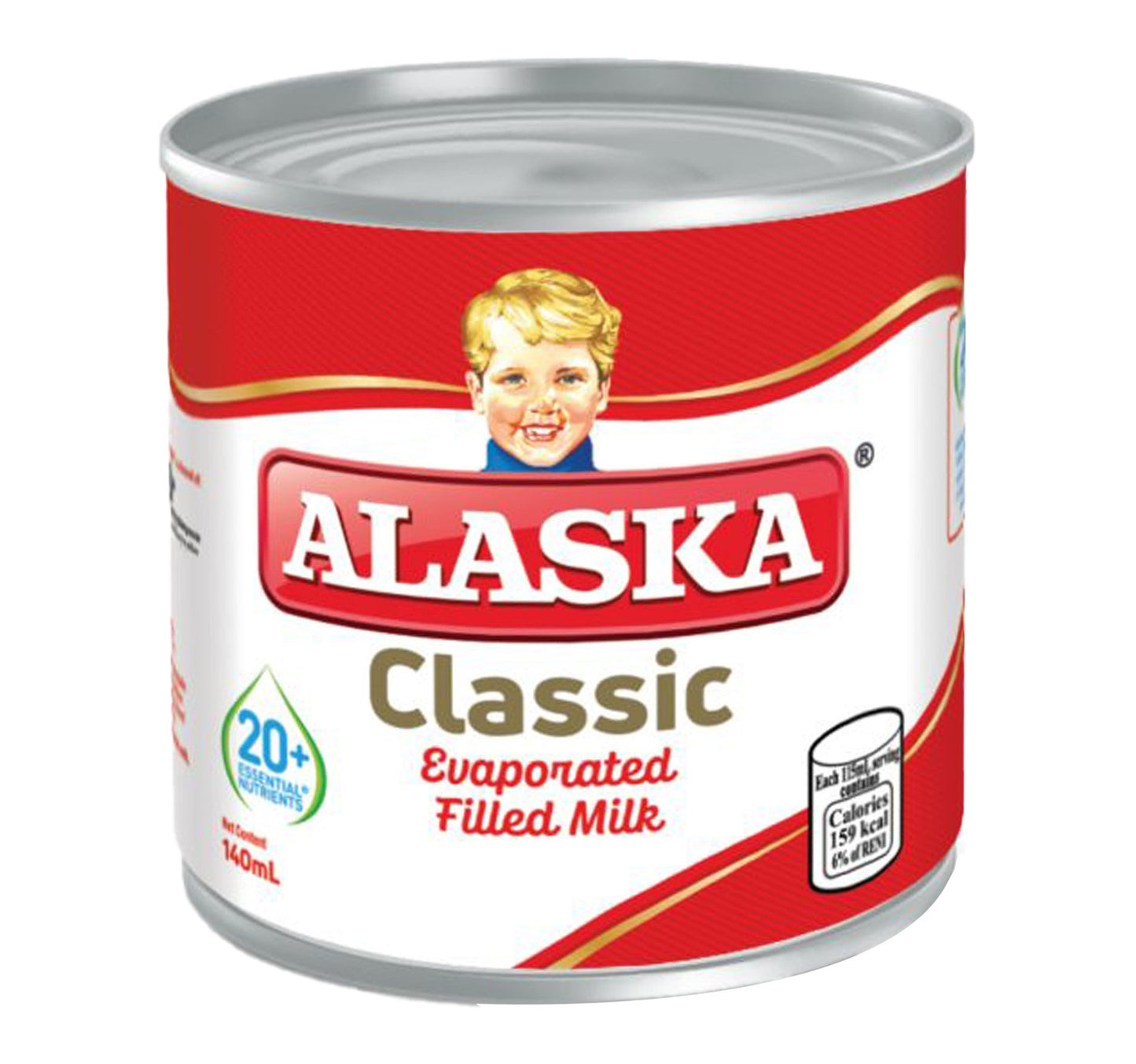 Alaska Classic Evaporated Filled Milk 140 ml