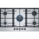 Bosch Built-In Gas Hob PCR9A5B90M 90cm Stainless-Steel Gas Hob 5Burner