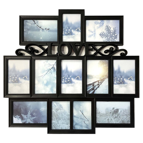Maple Leaf Collage PVC Picture Frame SM-00509 Love