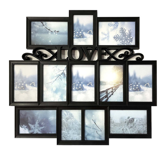 Maple Leaf Collage PVC Picture Frame SM-00509 Love
