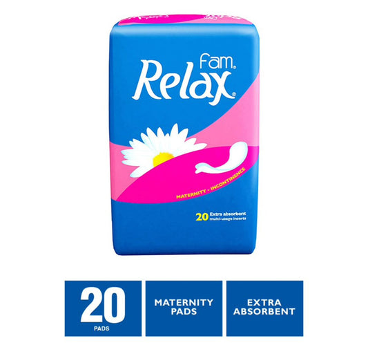 فوط صحية للأمومة من فام ريلاكس، 20 قطعة