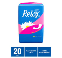 فوط صحية للأمومة من فام ريلاكس، 20 قطعة