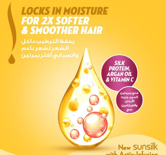 Sunsilk Soft & Smooth Shampoo 400 ml + Conditioner 320 ml