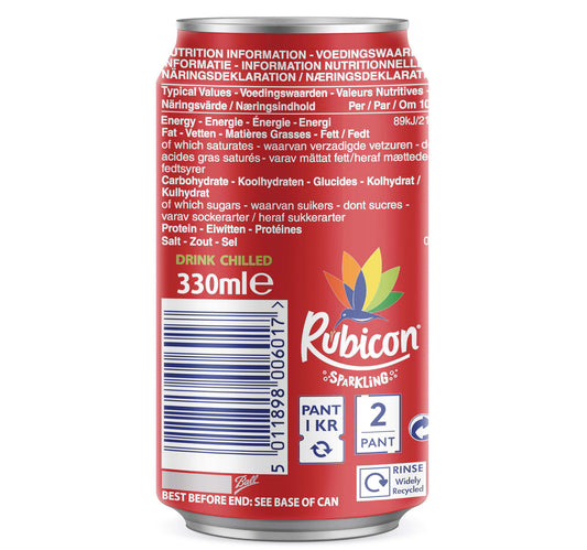 Rubicon Sparkling Pomegranate 330 ml