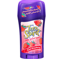 Mennen Teen Spirit Lady Speed Stick Deodorant Anti-Perspirant Sweet Strawberry 65 g