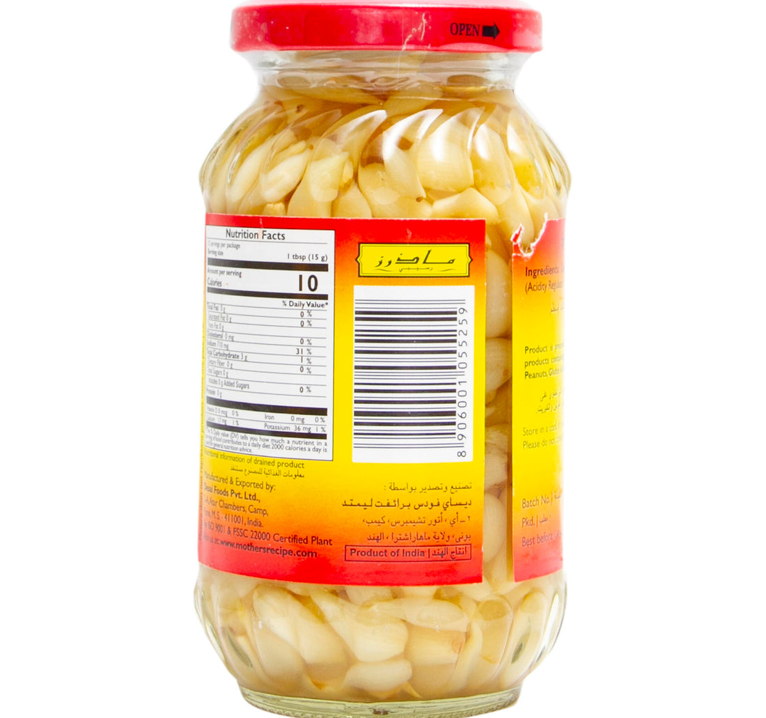 Mother's Recipe Garlic Pickle In Vinegar 300 g