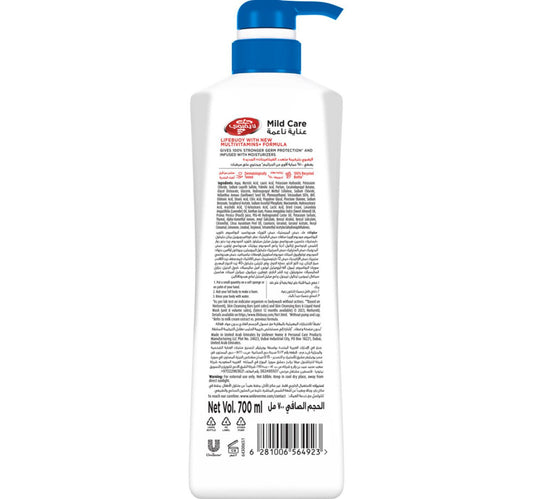 Lifebuoy Anti-Bacterial Mild Care Body Wash700 ml