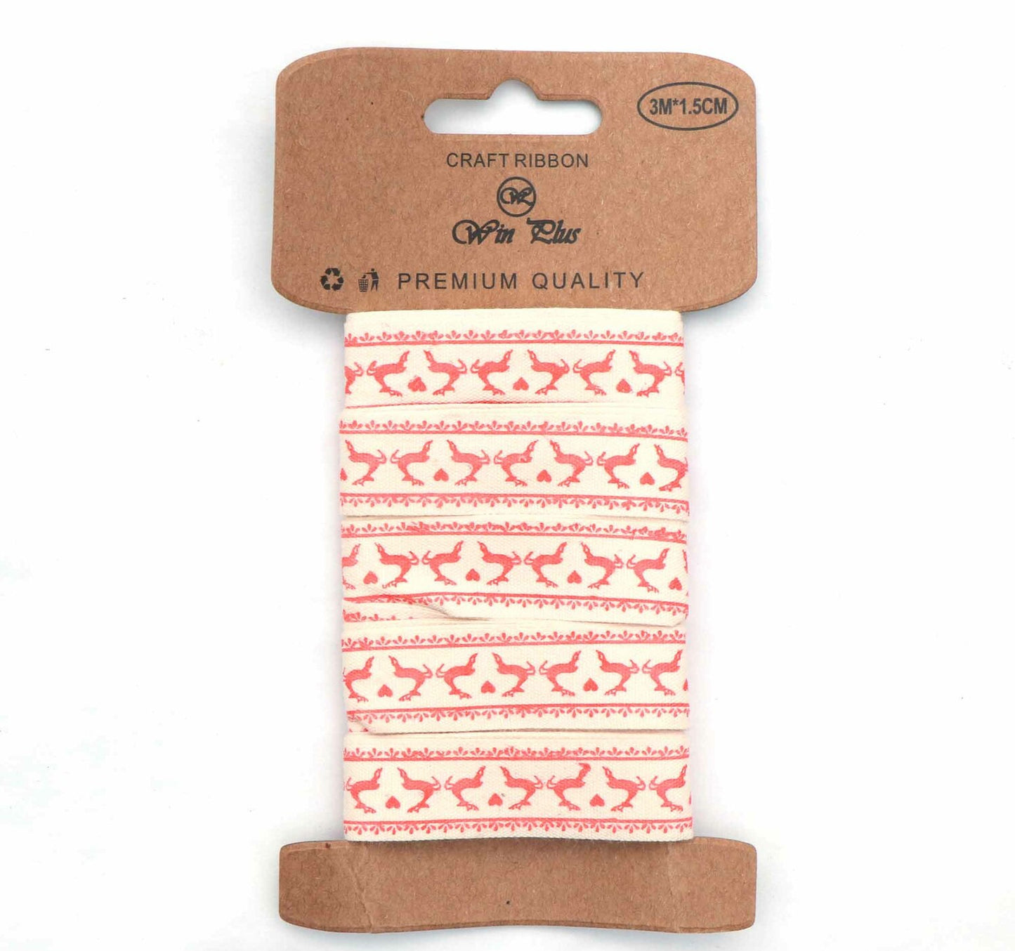 Win Plus Craft Ribbon 3mx1.5cm CFR35C