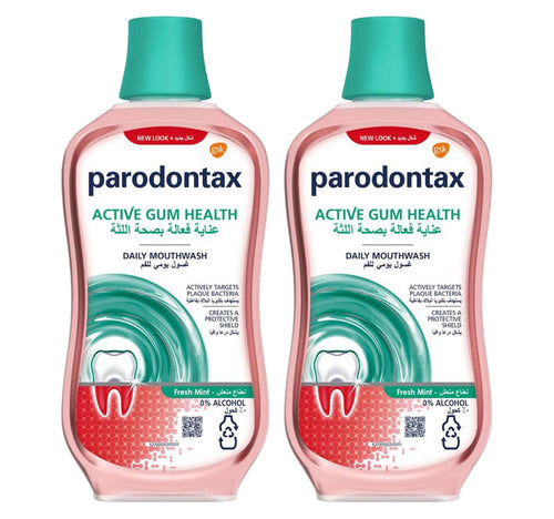 Parodontax Daily Gum Care Fresh Mint Mouthwash 500 ml 1+1