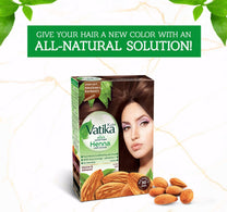 Vatika Naturals Henna Natural Brown 4 Hair Colour 60 g