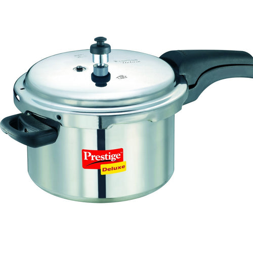 Prestige Aluminium Pressure Cooker Deluxe 5.0 Ltr