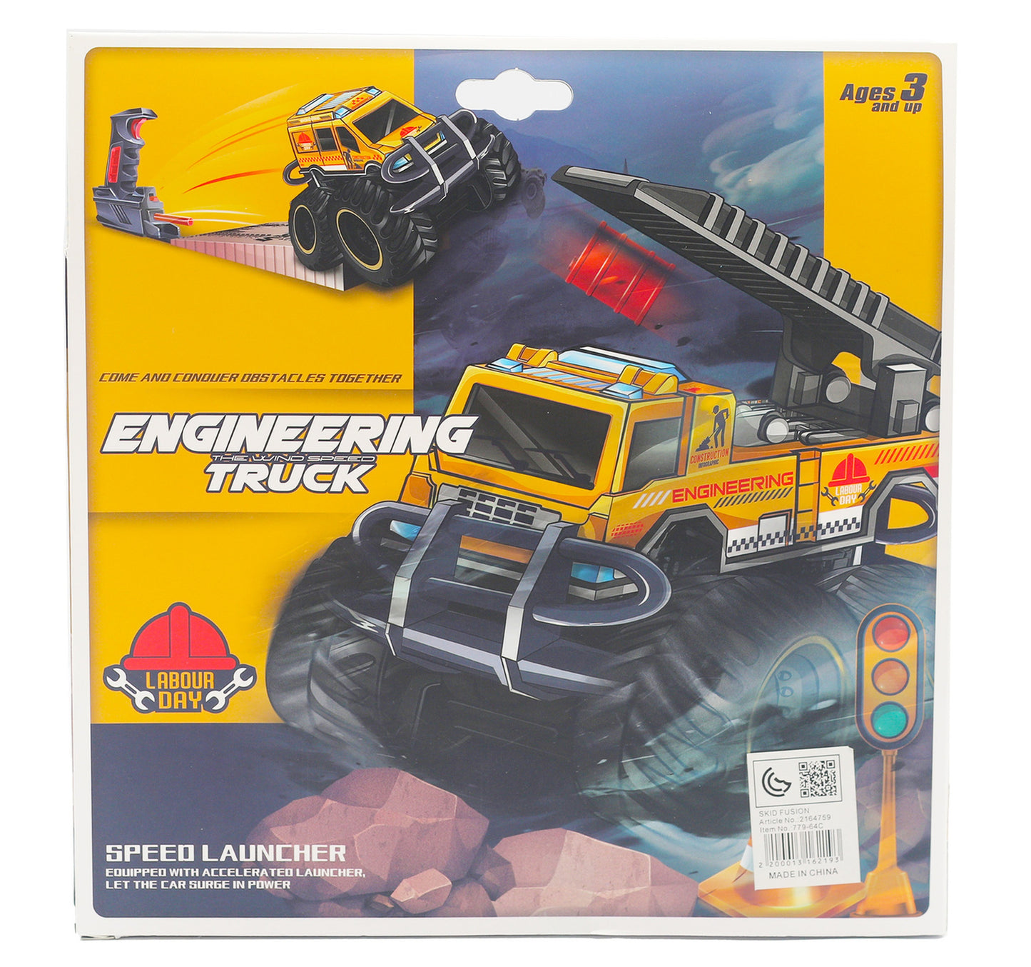 Skid Fusion Engineering Truck Launcher Set 779-64C