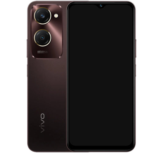 Vivo Y28s 5G Dual SIM Smartphone, 6 GB RAM, 128 GB Storage, Mocha Brown