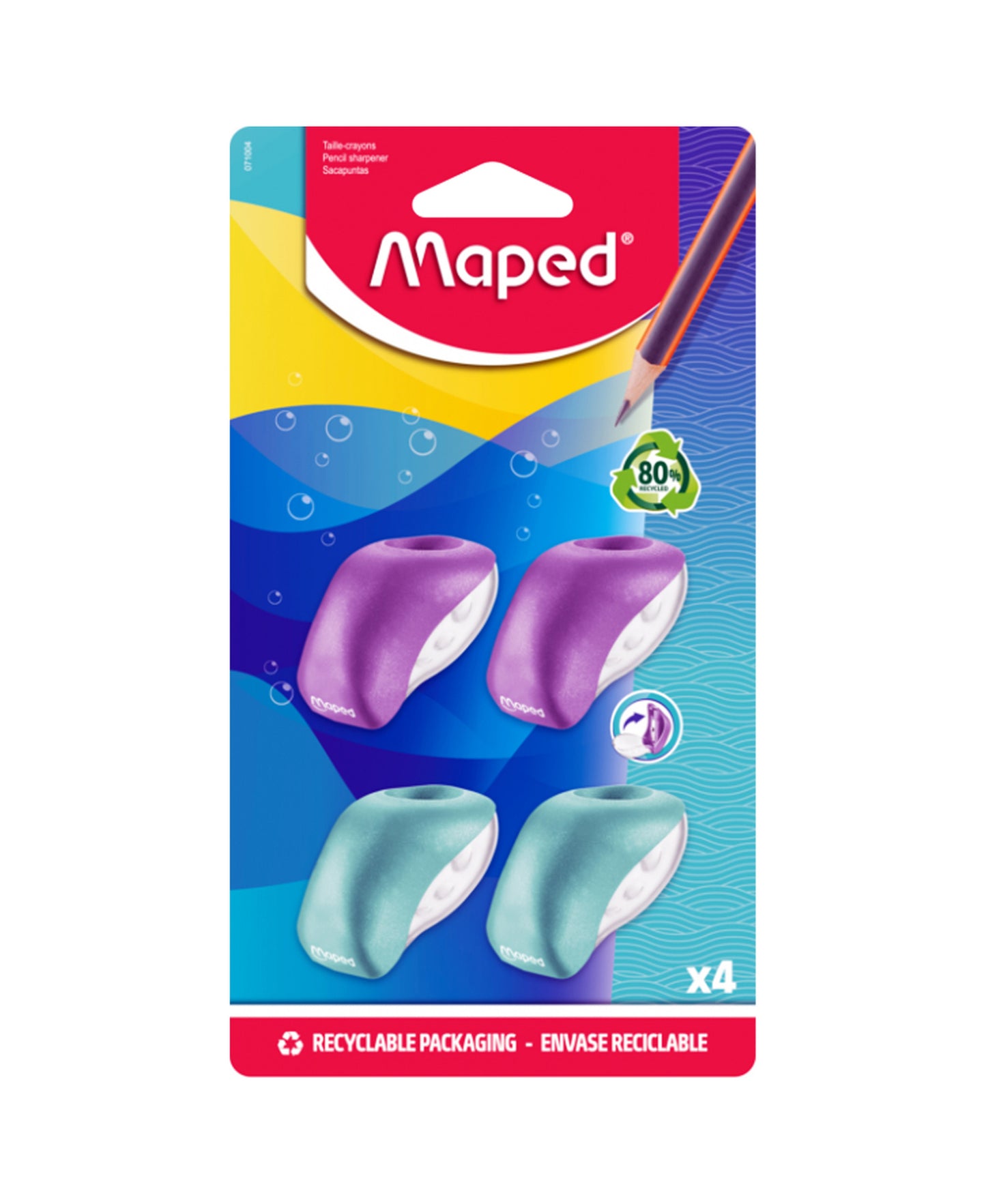 Maped Bulbo Sharpener 4pcs MD-071004