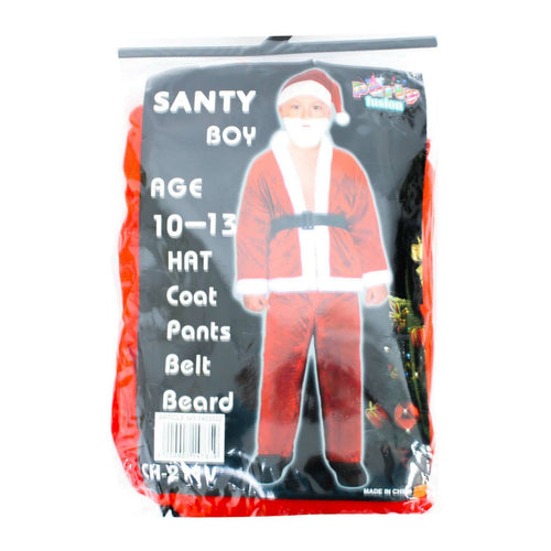 Party Fusion Xmas Boy Costume CH211V 10-13