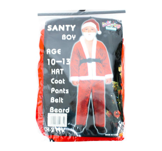 Party Fusion Xmas Boy Costume CH211V 10-13