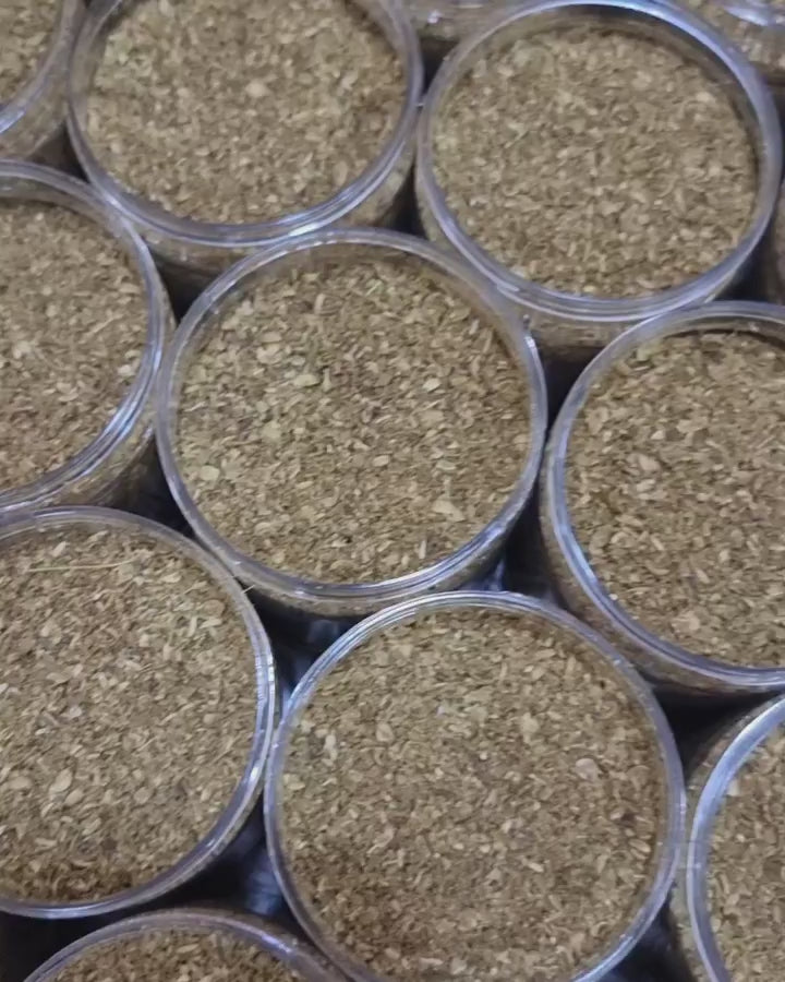 الكمون والكزبرة المطحونة